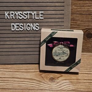 Barlow Christmas Medallion Ornaments Long Island Map